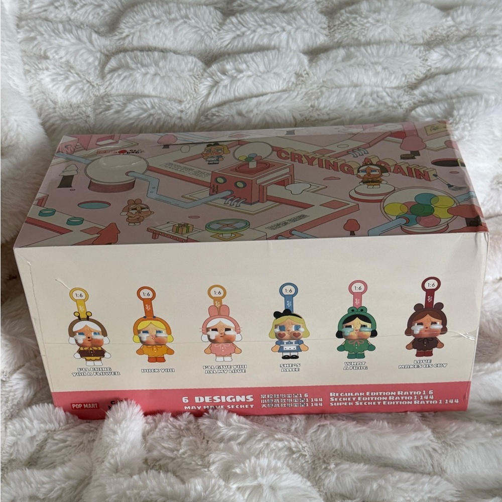 Pop Mart Crybaby Plush Pendant Whole Set